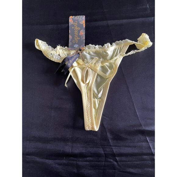2 PAIR SEVEN TIL MIDNIGHT KEYHOLE THONG PANTIES LINGERIE SIZE 4X NEW - Picture 7 of 7